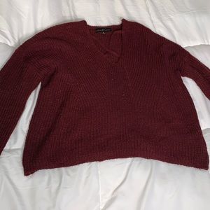 Almost Famous Maroon Sweater